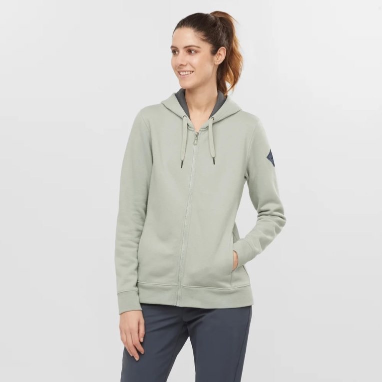 Casaco Salomon Essential Warm Feminino Menta | PT H61309